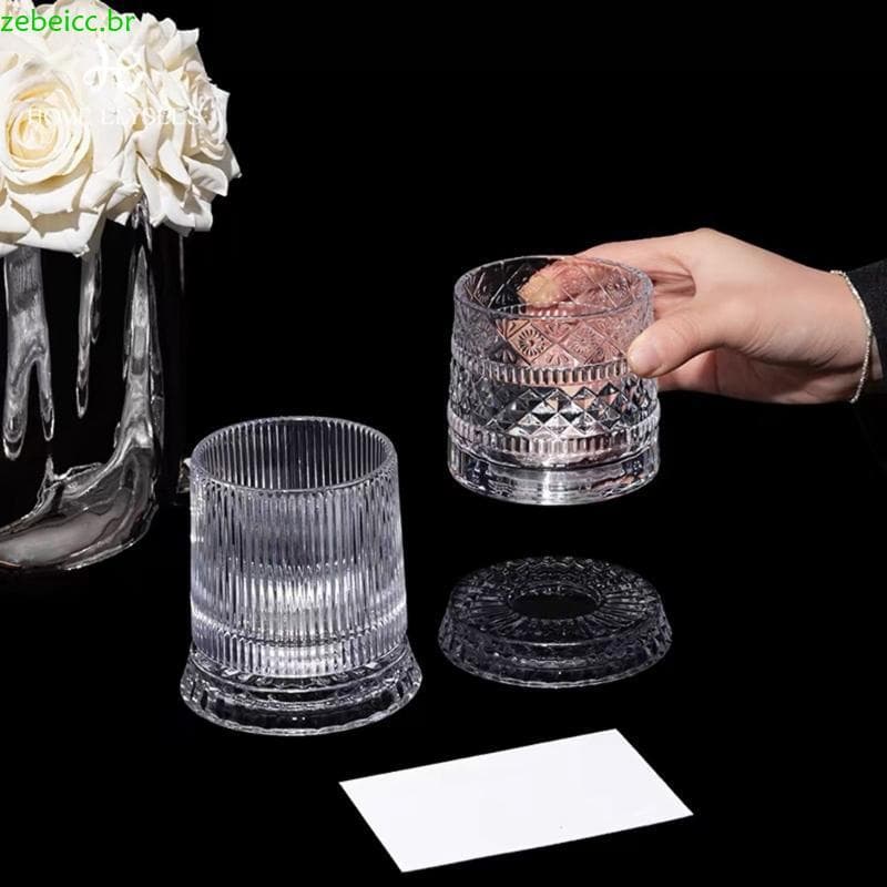 zebeicc Copo Giratório Elegante, Design Fácil Limpeza, Acessórios Para Vasos Vinho