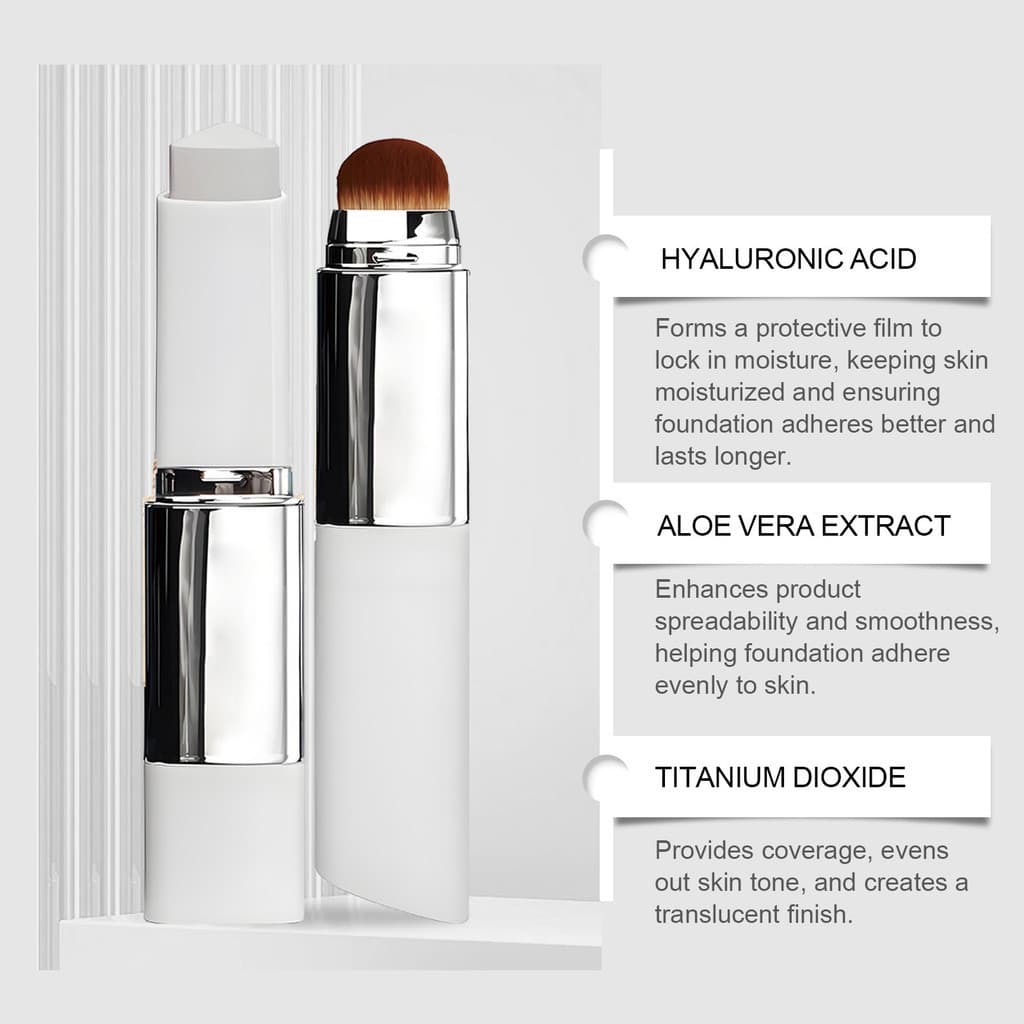Base dois em um que muda de cor, serviço leve, base transparente, corretivo hidratante, segurando maquiagem, base líquid
