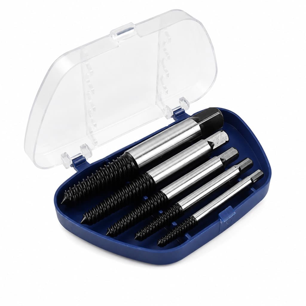 Extrator de Parafuso com 5 Peças Brasfort