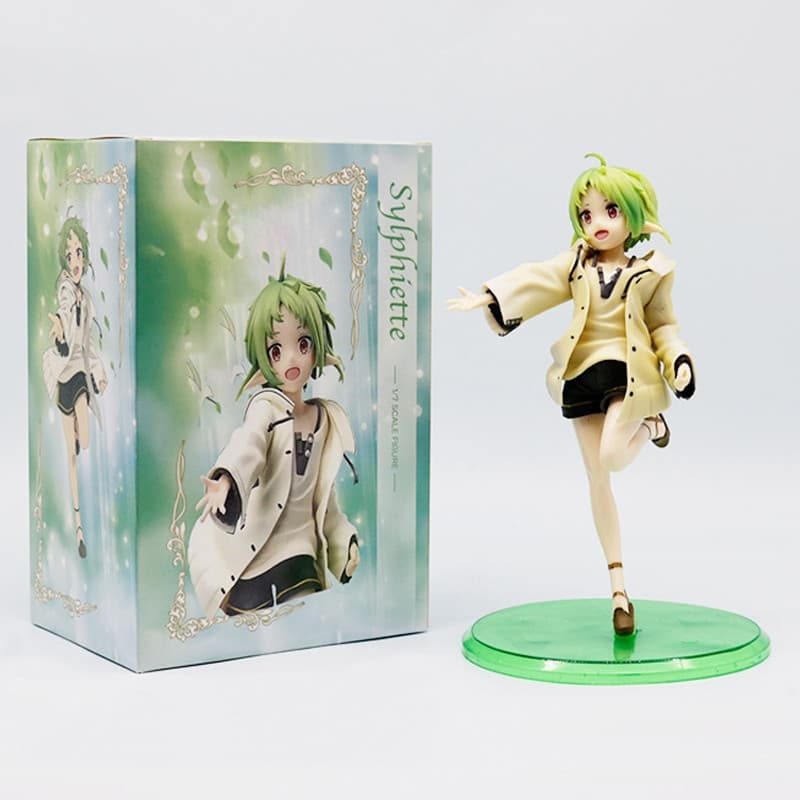 Figura de Anime "Jobless Reincarnation" de 17,5cm, Figura de Ação da Sylphiet Mágica, Modelo em PVC SPDC para Decoração