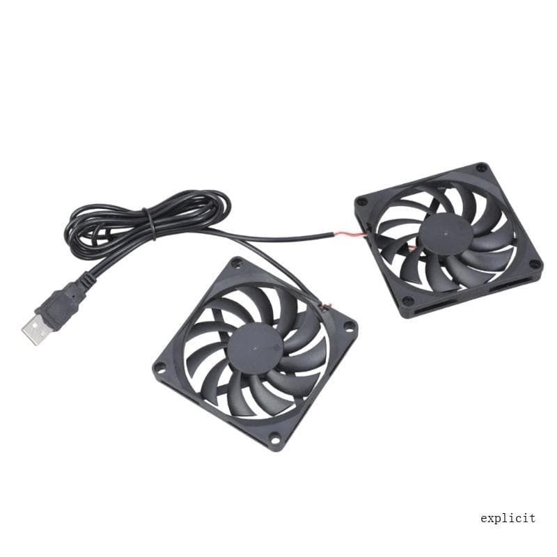Exp Oil Bearing Operações Silenciosas Ventilador USB 80 Mm Para Caixa Computador Resfriamento Eletrônico