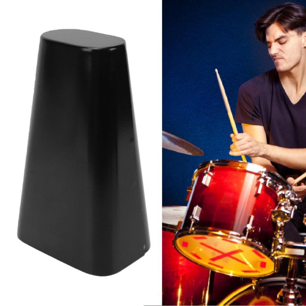 Karlak 6 Polegada metal cowbell alto ruído criador para conjunto de bateria prática versátil todos os níveis de