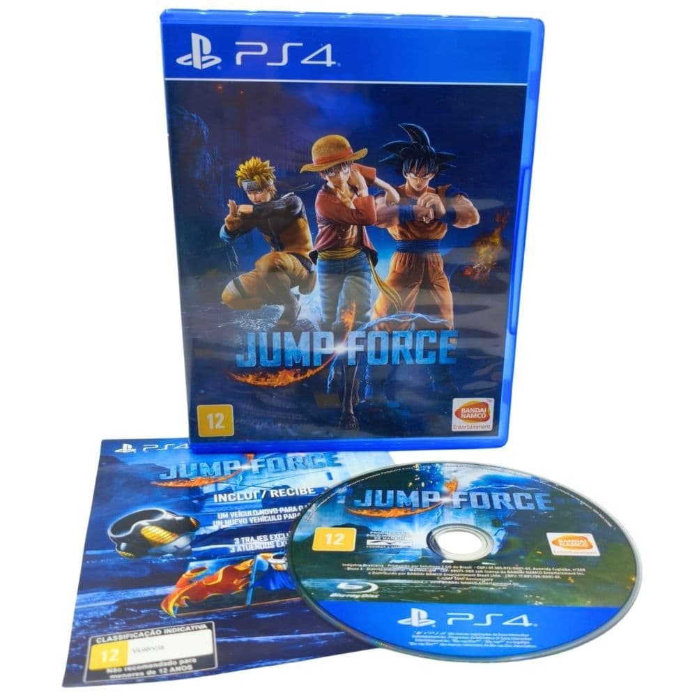 Jogo Jump Force PS4 Seminovo Em Ótimo Estado