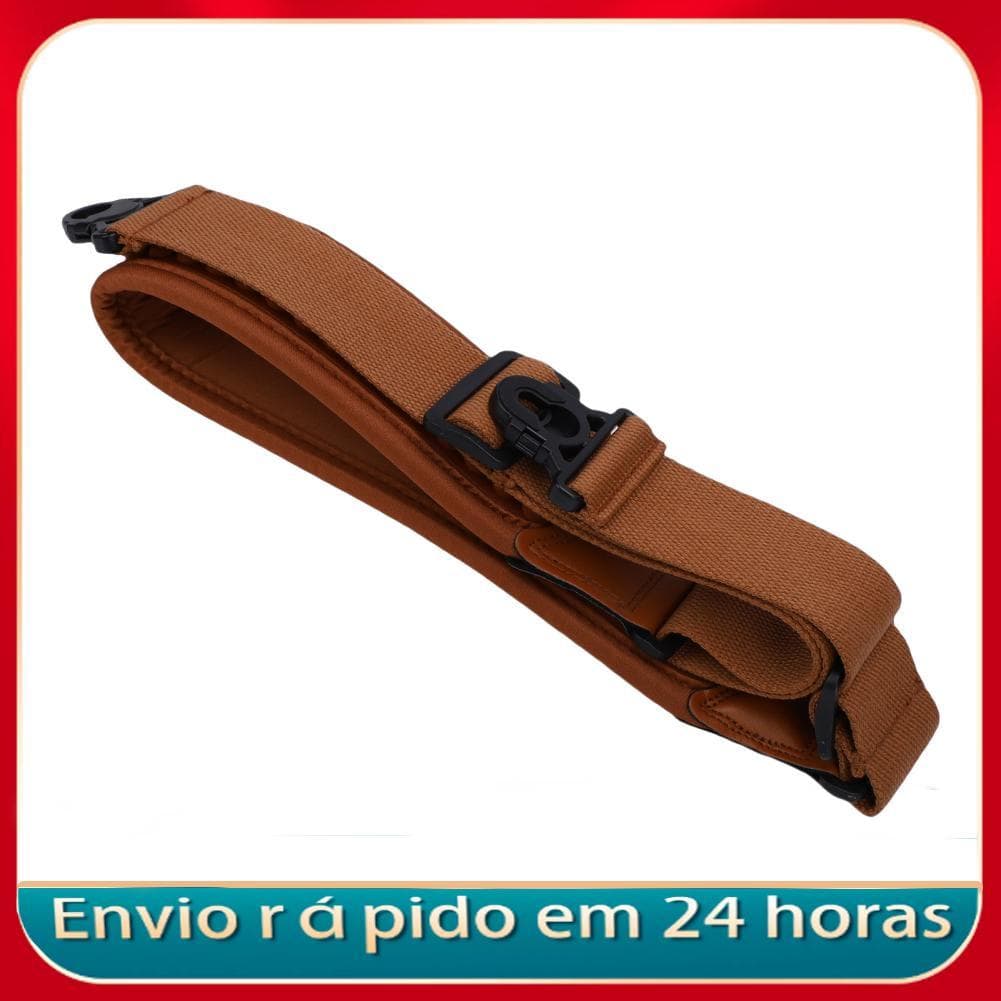 Eryue alça de guitarra de poliéster durável, trava rápida, ombro confortável para baixo, guitarras elétricas,