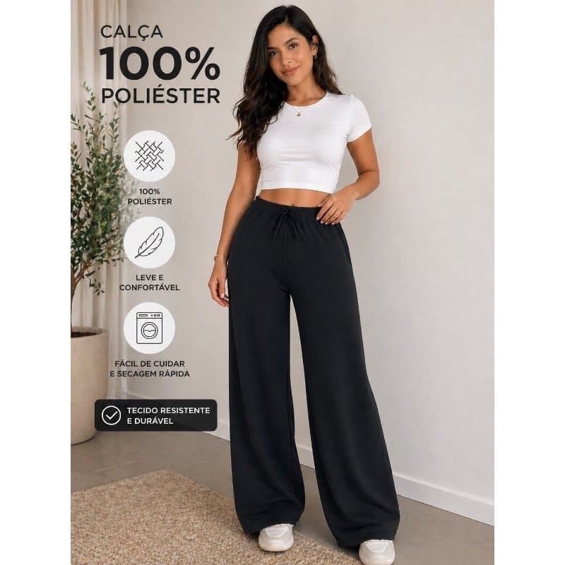 Calça Feminina Pantalona