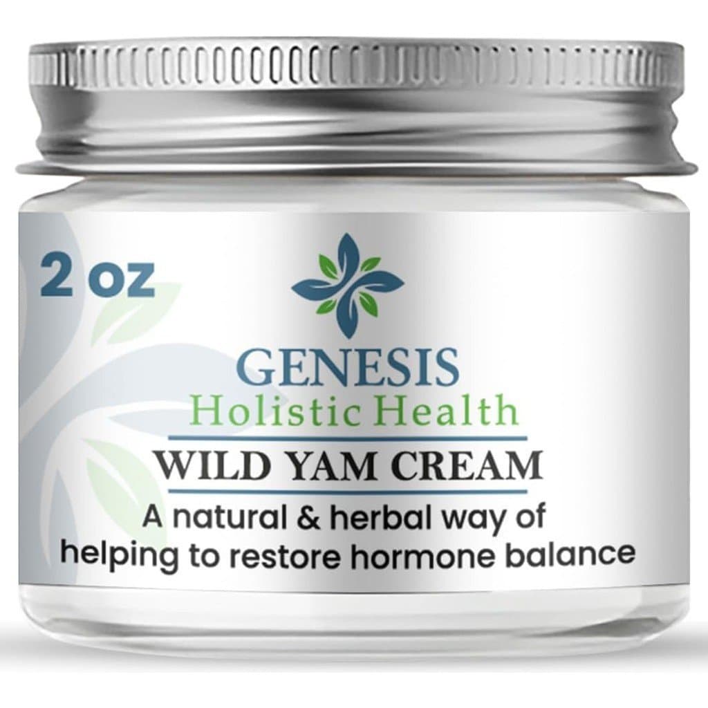 Creme de Raiz de Inhame Selvagem Genesis, Orgânico, Balanceador, Nutritivo e Hidratante Profundo para Mulheres, Feito de