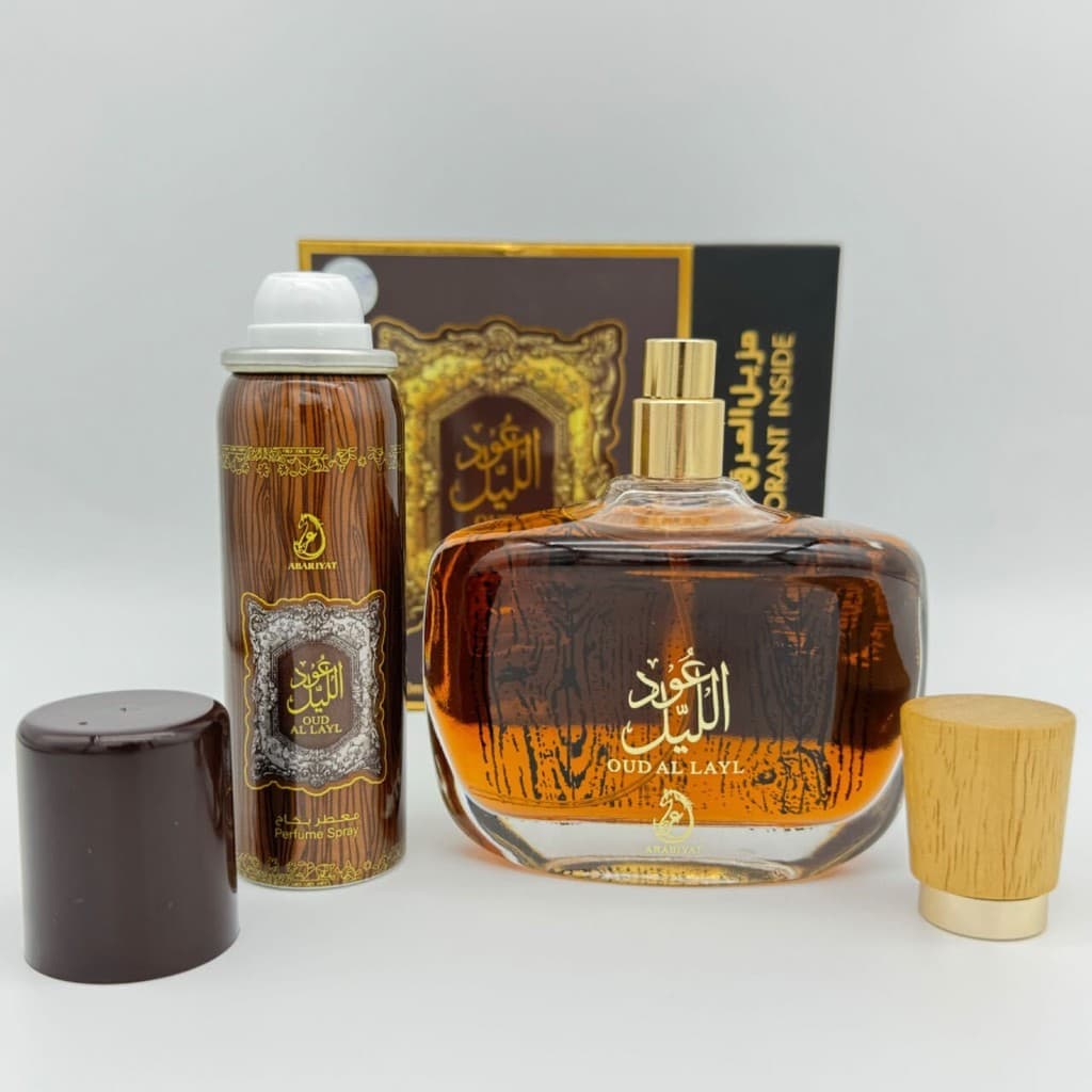 Conjunto de Perfume árabe OUD AL LAYL Dibai Vietnã