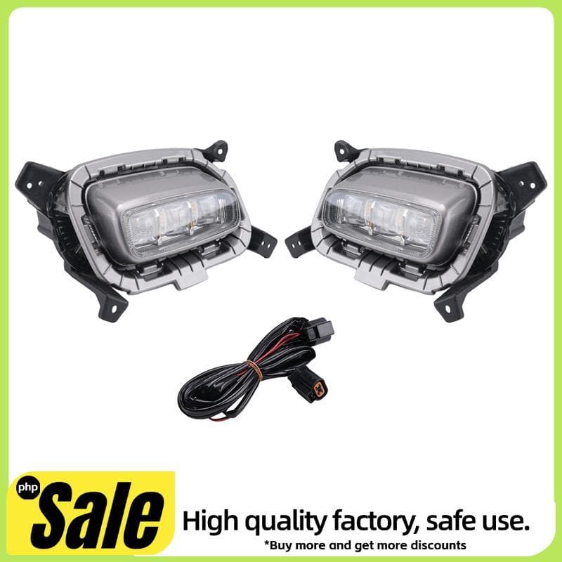 Carro LED DRL Luz De Circulação Diurna Para Seltos KX3 2020 2021 Indicador De Sinal Volta Lâmpada Nevoeiro , Branca E Am