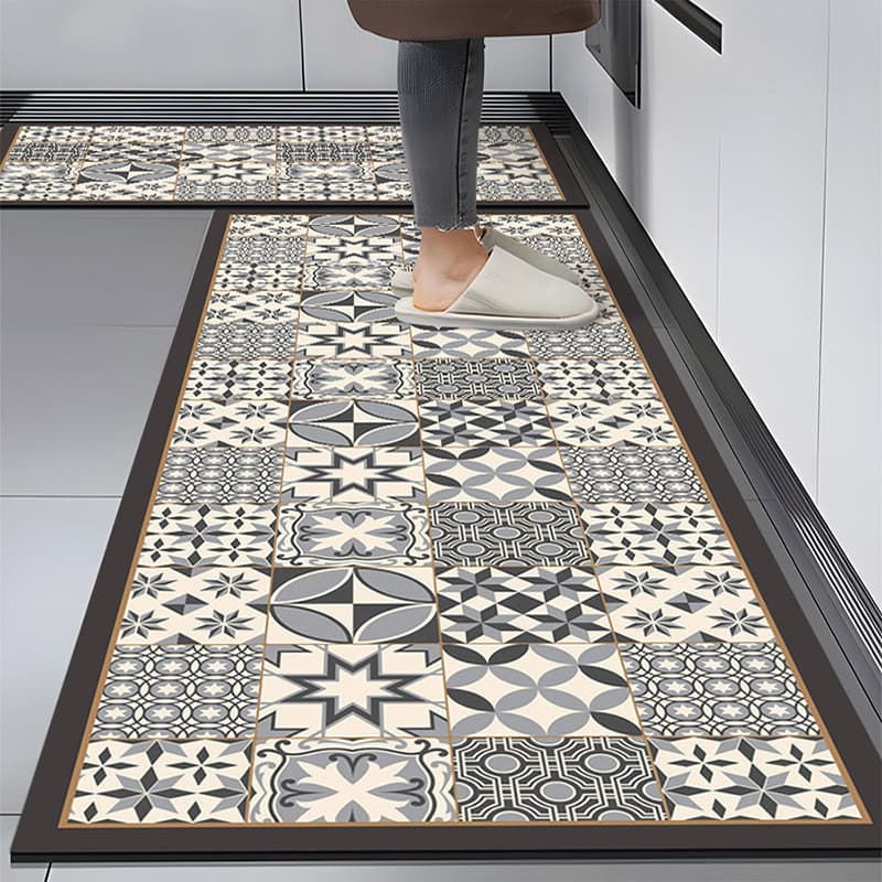 [Novo produto] Tapete de cozinha Lama de diatomáceas Tapete absorvente de secagem rápida Tapete antiderrapante de azulej
