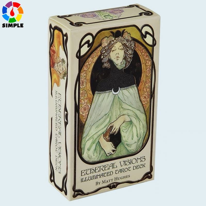Cartas de Tarot Iluminadas de Visões Etéreas GMOT
