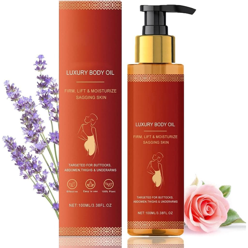 Óleo Corporal Firmador Glow Remedy, Óleo Mágico para Firmeza da Pele, Ingredientes Naturais, Eficaz na Redução de Flacid