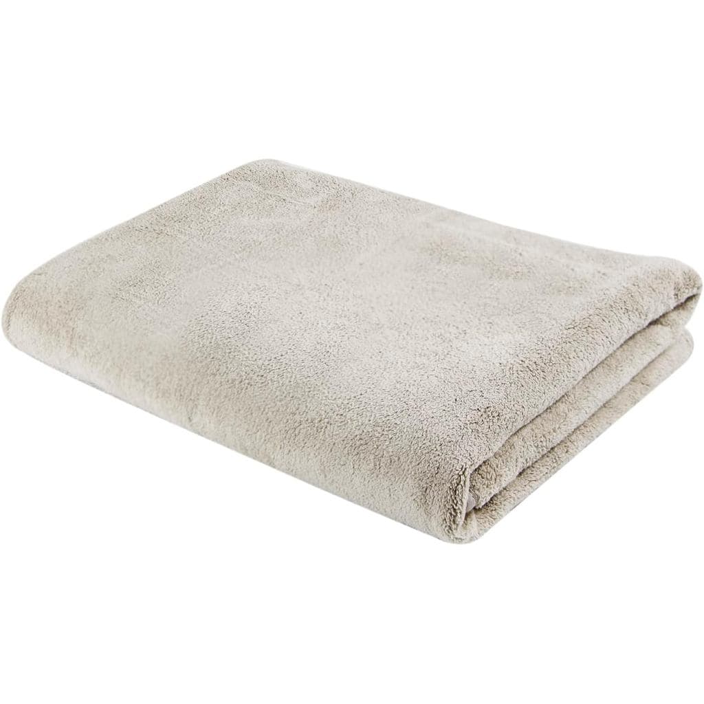 Toalha de Banho Wokaku em Fleece Coral - Toalha Ultra Macia de Secagem Rápida, 55"x30" Toalhas Grandes para Adultos, Aca