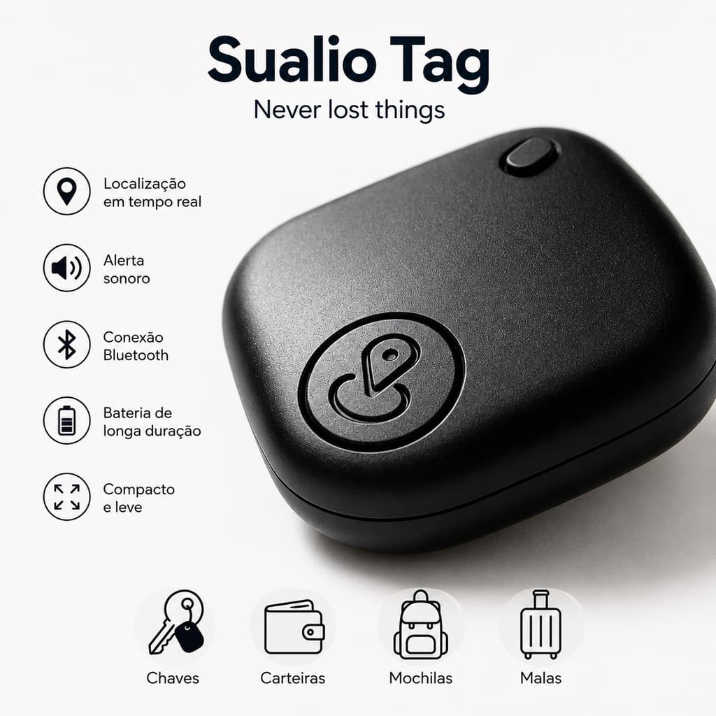 Sualio Tag Rastreador GPS Localizador Air Tag Inteligente (Apple Find My) original
