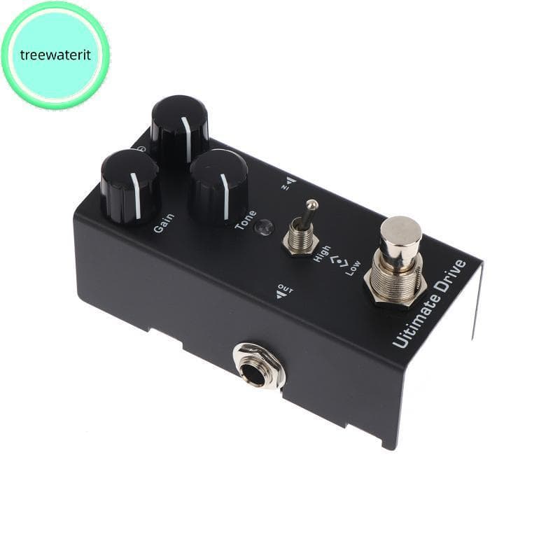 treewaterit Pedal De Guitarra Vintage Overdrive Stompbox Eua Sonho Clássico Coro Atraso Digital Vários Efeitos Para Dese