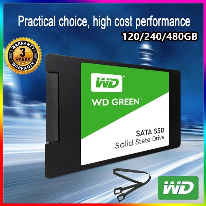 SSD 120GB 240GB 1TB SATA3 Unidade de estado sólido de 2.5 polegadas adequada para Laptop
