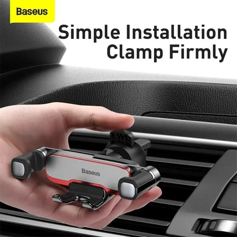 [VIRAL] Suporte de Telefone Baseus para Montagem na Saída de Ar do Carro, Suporte para Celular, Suporte para Telefone pa