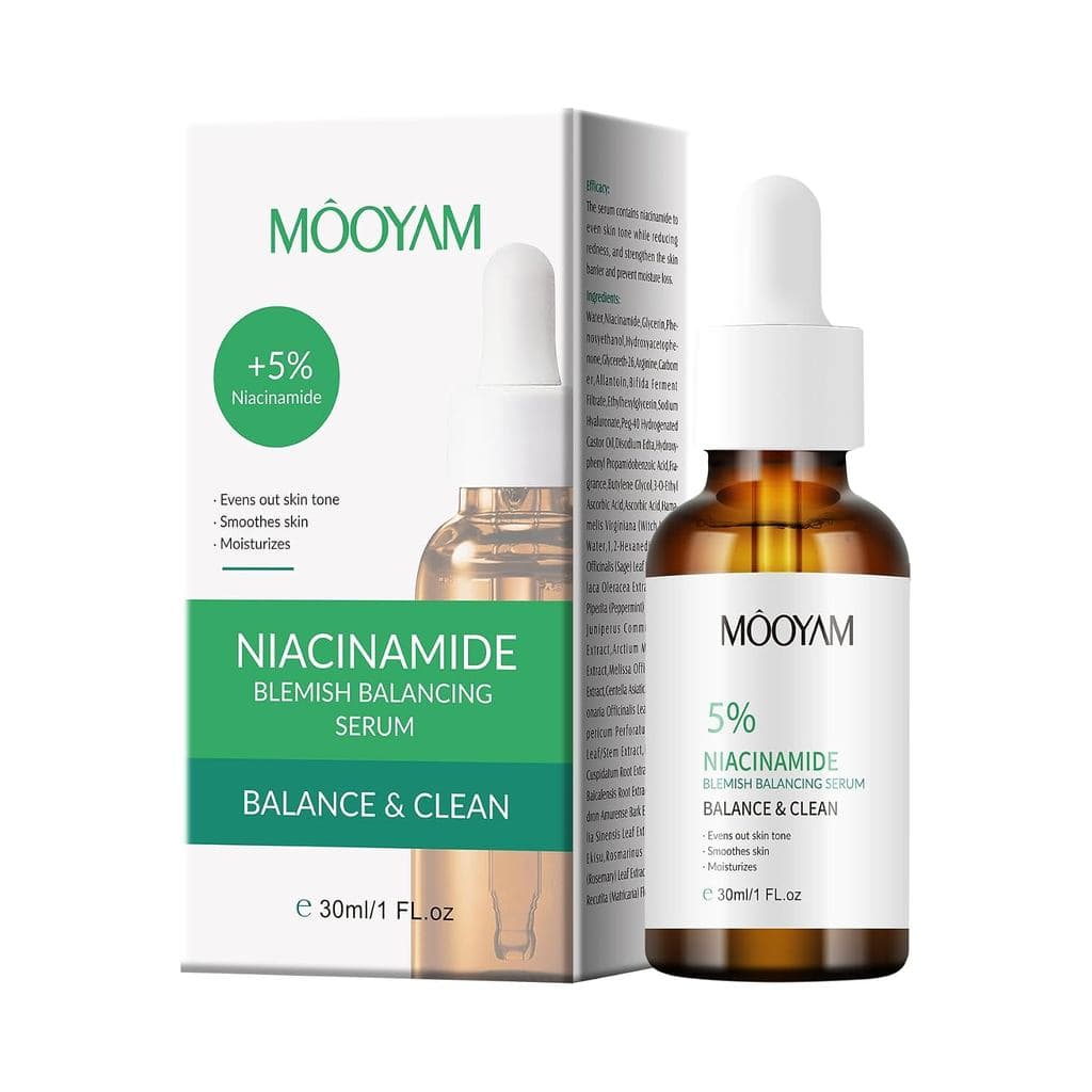 Sérum Facial de Niacinamida para Hidratação da Pele do Rosto, para Todos os Tipos de Pele 30ml