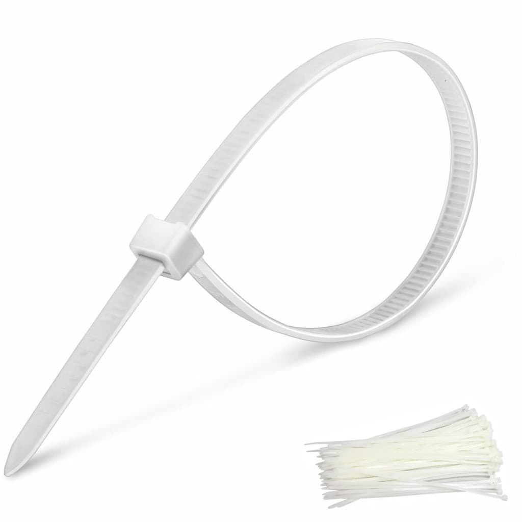 Kit 100 Abraçadeiras Nylon 7,6mm 50cm Enforca Gato Cinta Plástica