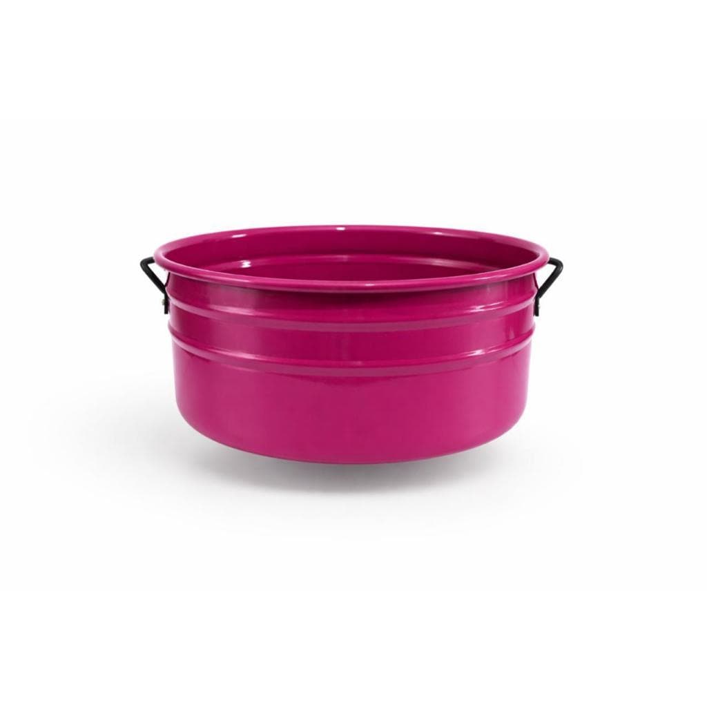 tina escalda pés relaxante rosa pink alumínio 9 litros balde newborn spa pedicure
