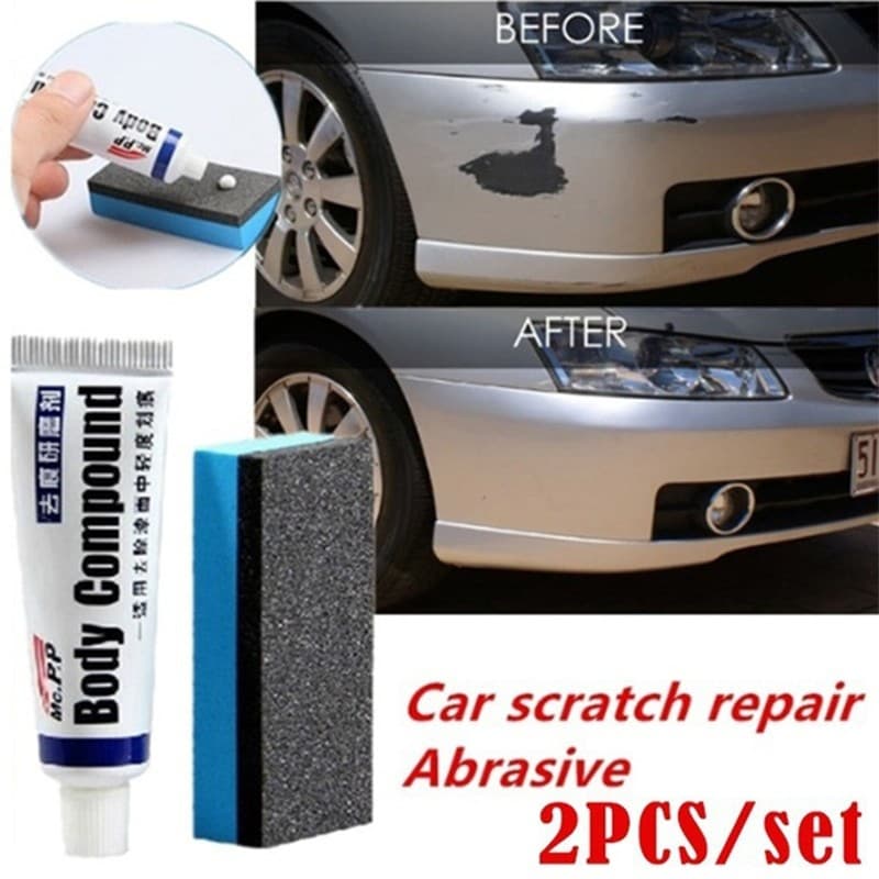 Composto De Polimento Para Removedor De Arranhões De Carro-Fricção Resistente Reparos Profundos , Restauração De Tinta ,