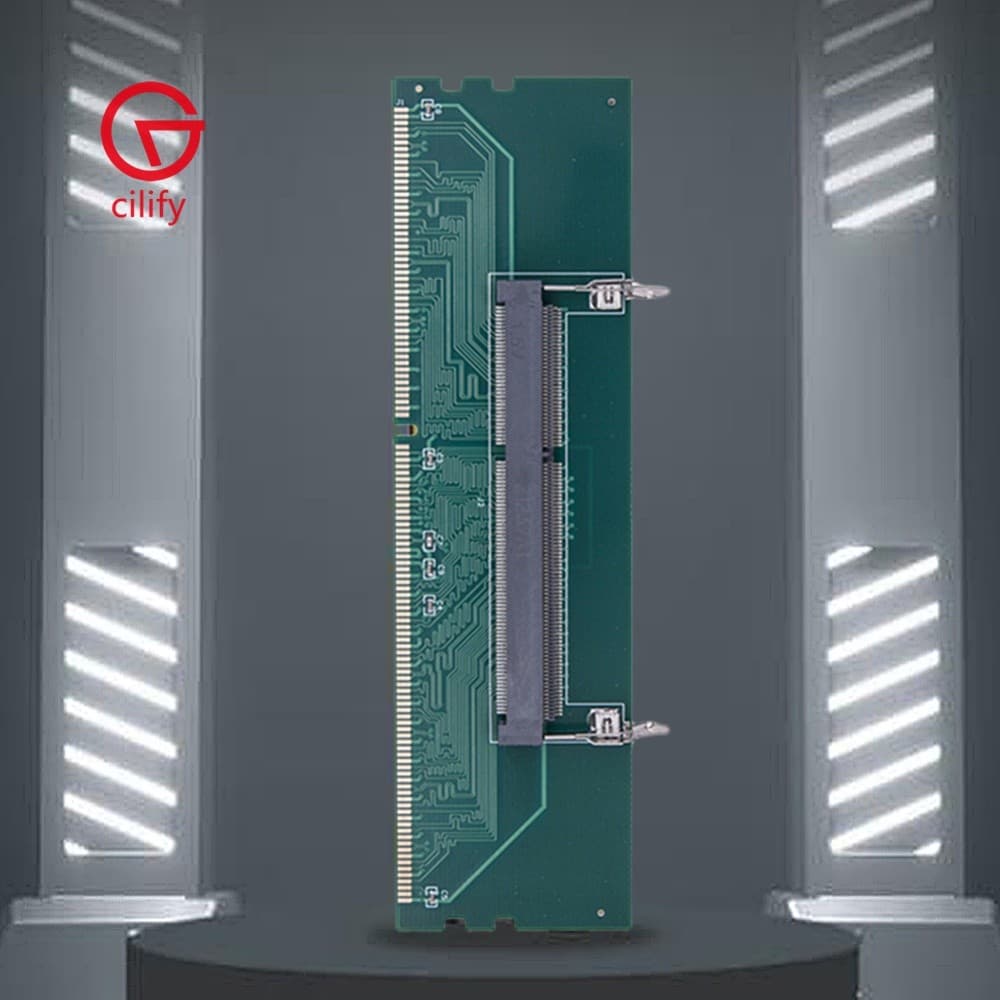 Laptop Útil Para Desktop Memória RAM DDR3 DDR4 DDR5 Adaptador De Cartão Conector