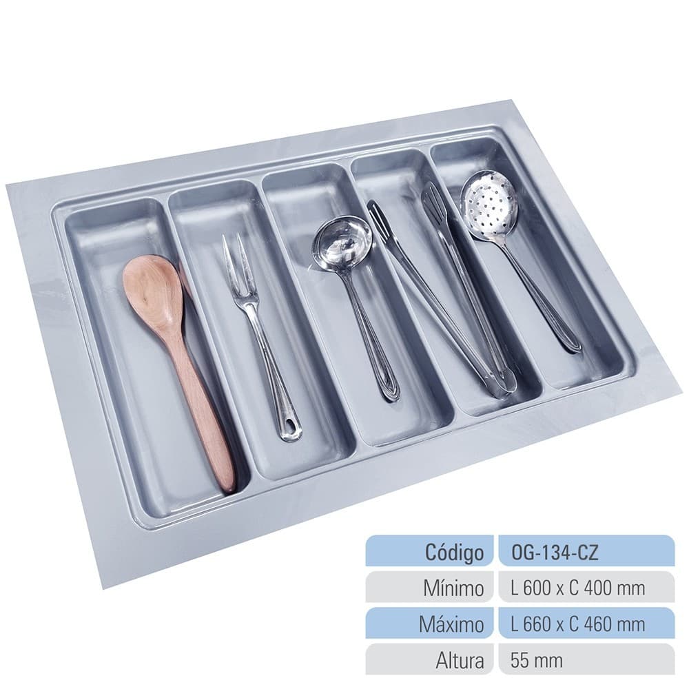 Porta Talheres para Cozinha Organização Inteligente e Compacta OG-134