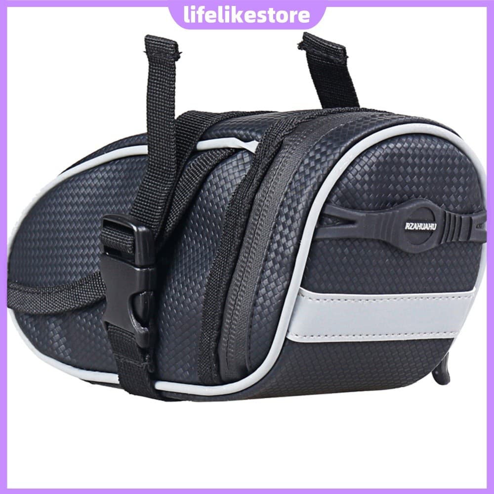 Bolsa Traseira Reflexiva Com Vários Compartimentos Para Mountain Bike [lifelikestore.br]