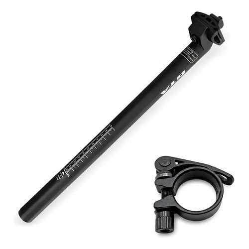 Canote Selim 27.2mm Carrinho Aluminio Gta+abraçadeira 31.8mm Preto