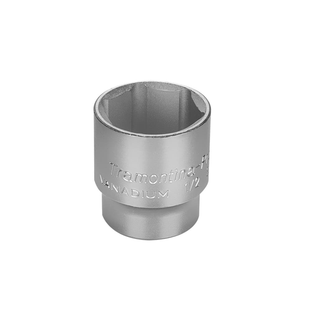 Soquete Sextavado 32 mm com Encaixe de 1/2 Polegada - TRAMONTINA PRO