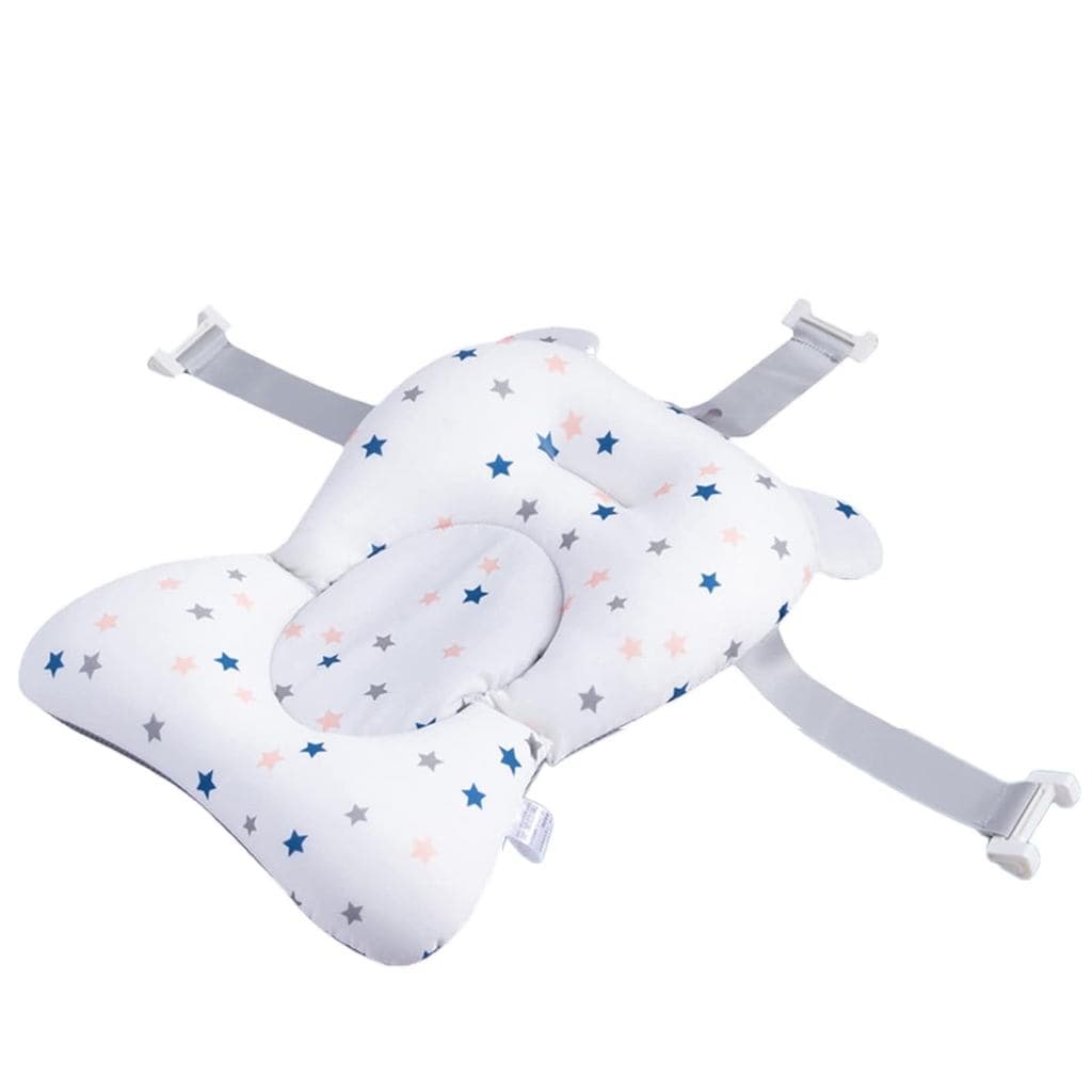 Almofada De Banho Para Bebês , Suporte Morcego , Estilingue Flutuante Recém-Nascidos Banheira Infantil (Estrela Branca ,