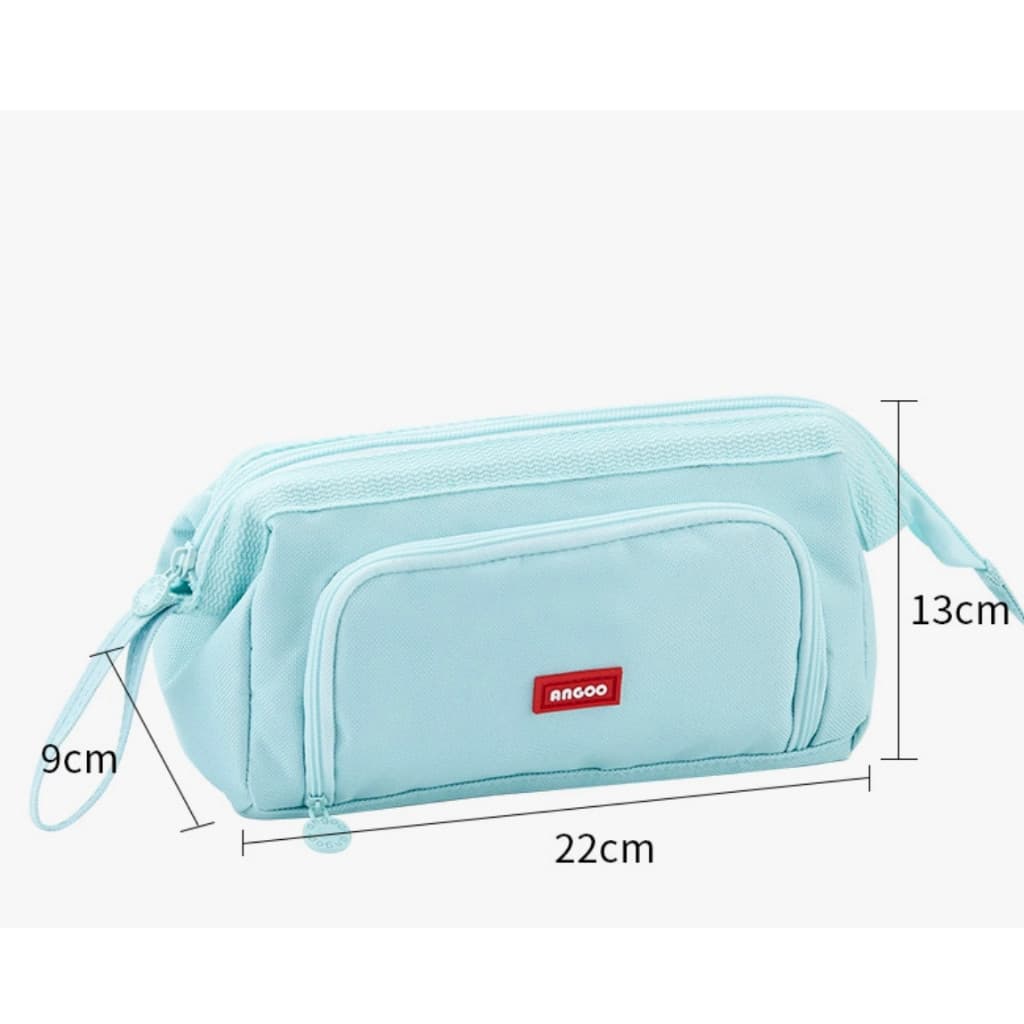 Estojo De Lápis De Grande Capacidade Com Zíper/Estojo Box/Estojo Escolar/Papelaria