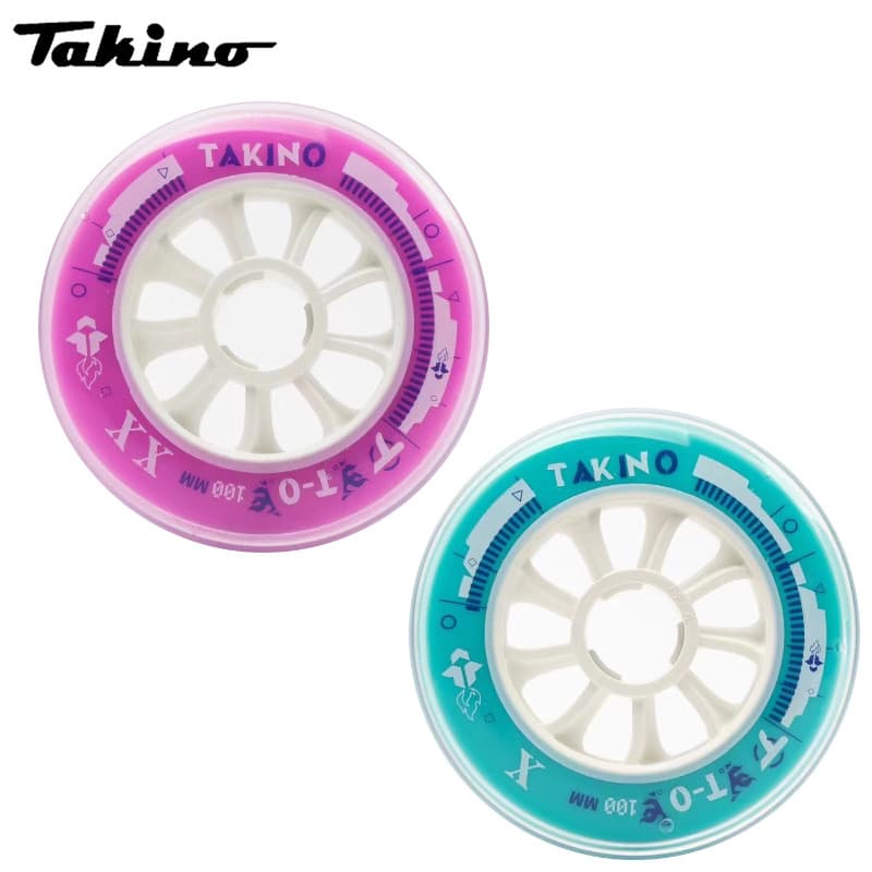 Taiwan TAKINO roda de pilha de velocidade profissional T0 roda skate rolo skate lichia para roda AG piso de madeira