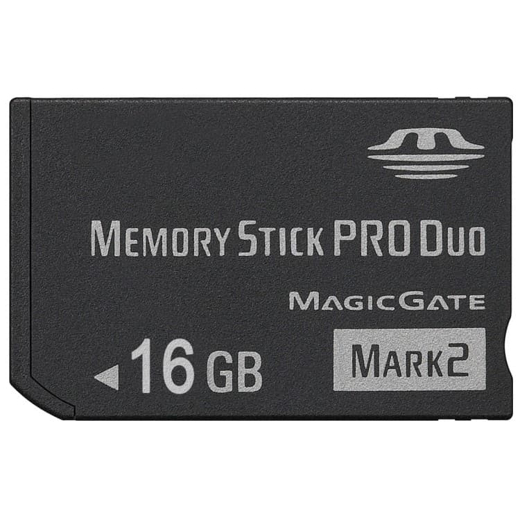 Estoque Pronto MARK2 Memory Stick Pro Duo De Alta Velocidade (100 % Capacidade Real) (Preto)