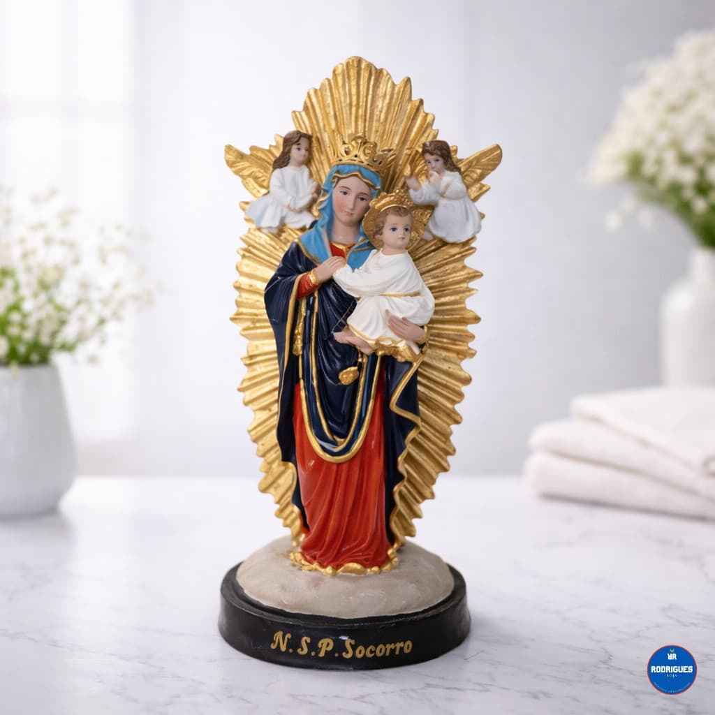 Imagem Nossa Senhora do Perpétuo Socorro Resina 15cm