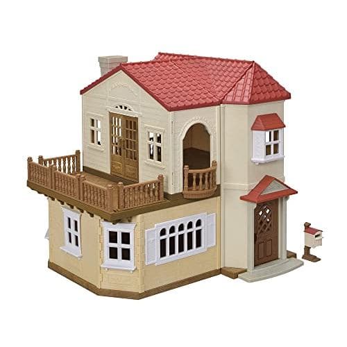 【IMPORTANTE: ENTREGA 20+ DIAS】Casa Sylvanian Families [Casa do Telhado Vermelho - O Sótão é um Quarto Secreto -] HA51
