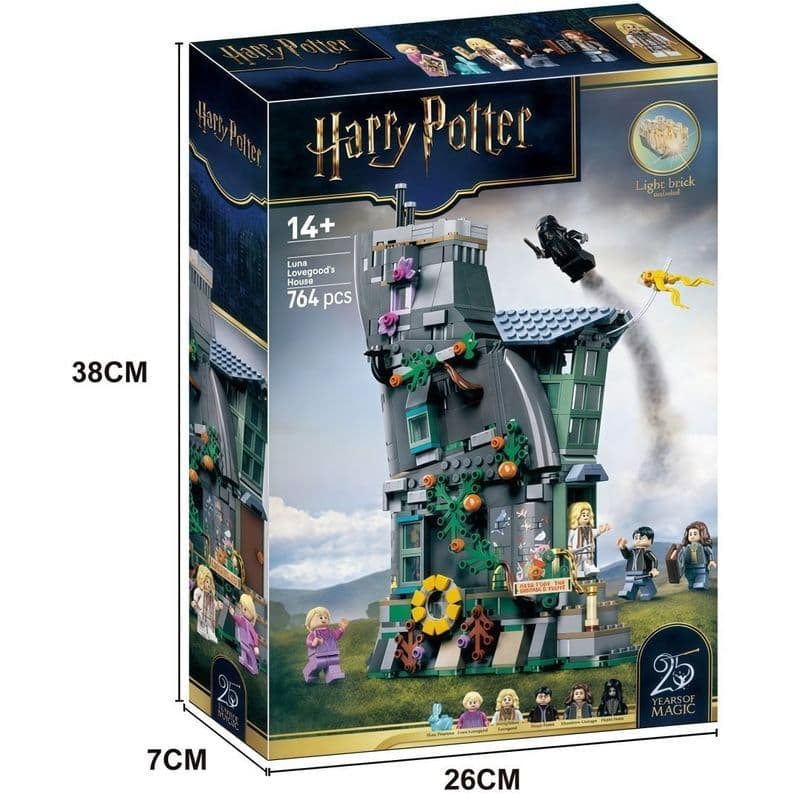 764 peças de blocos de construção Lego compatíveis Luna Love Goode's House Building Assembly Model Toy