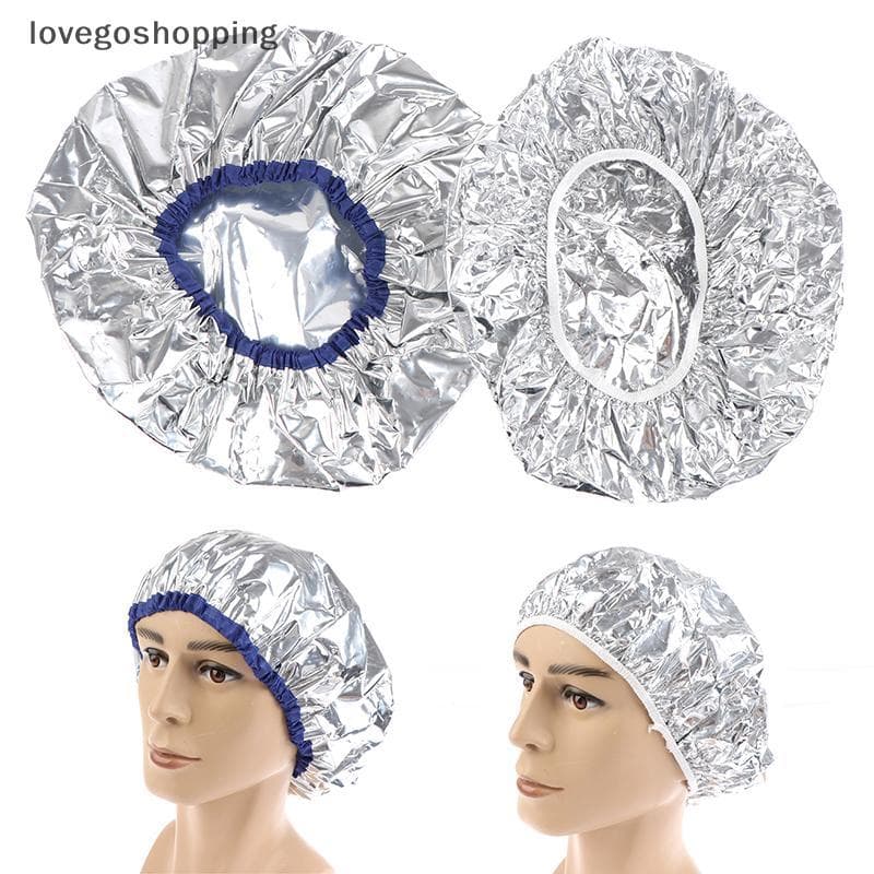 [lovego] Touca De Folha De Alumínio Com 8 Fios , Elástica Para Coloração De Cabelo , Chuveiro Térmico Descartável BR