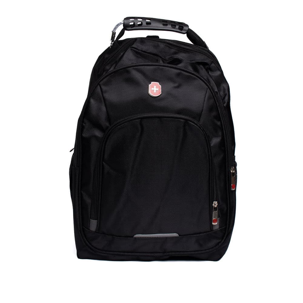 Mochila Executiva Yins Swissland Notebook Preto/cinza