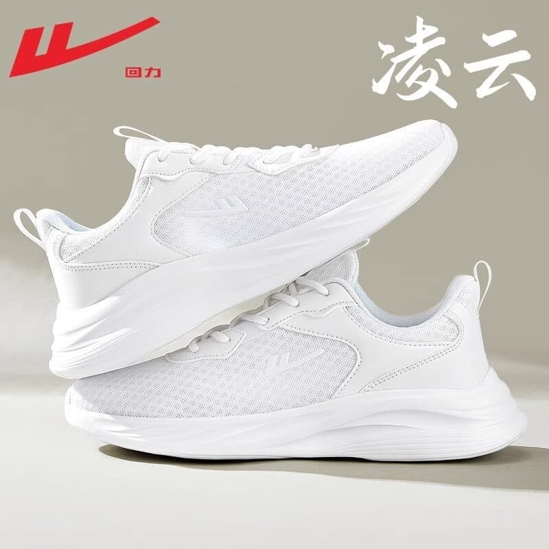 Puxar para trás sapatos masculinos 2026 novo estilo malha verão respirável sapatos de malha branca sapatos casuais espor