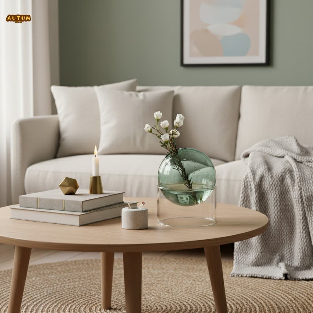Vaso De Vidro Colorido Estilo Nórdico Para Decoração De Casa , Sala De Estar , Mesa , Garrafa De Flores