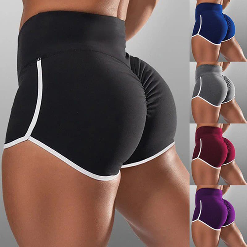 shorts Justos De Cintura Alta Para Levantamento De Quadril Ioga