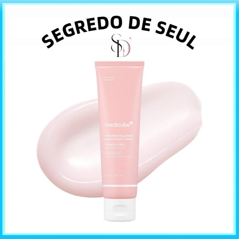 MEDICUBE PDRN Creme Hidratante Hialurônico Rosa (2 Opções) │ 50ml/10ml