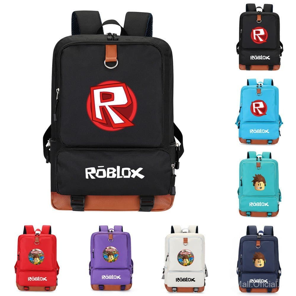 Mochila Roblox de Grande Capacidade para Homens e Mulheres, Mochila Escolar para Estudantes, Mochila de Viagem, Mochila