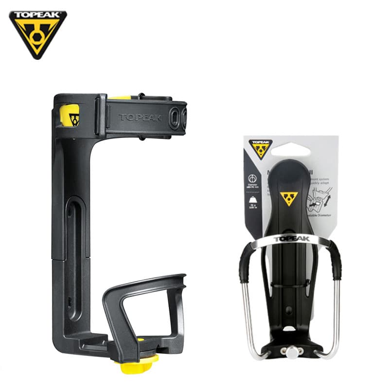 TOPEAK Gaiola para garrafa de água Mountain Bike Road Bike Suporte para copo de água Extra grande ajustável Suporte para