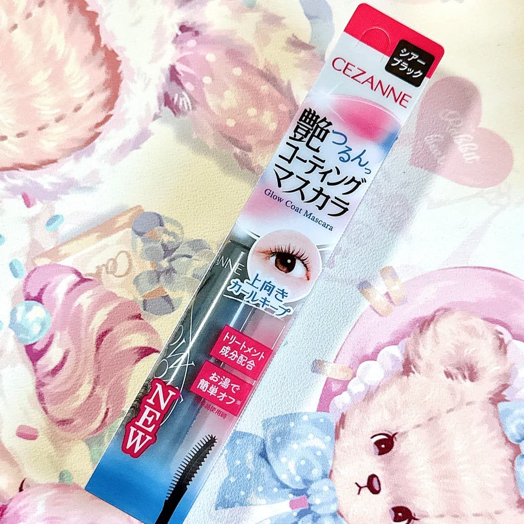 [Estoque pronto] Japão cezanne Qianli Bondage Feel Mascara Estilo de longa duração Curling Transparente Preto Limitado
