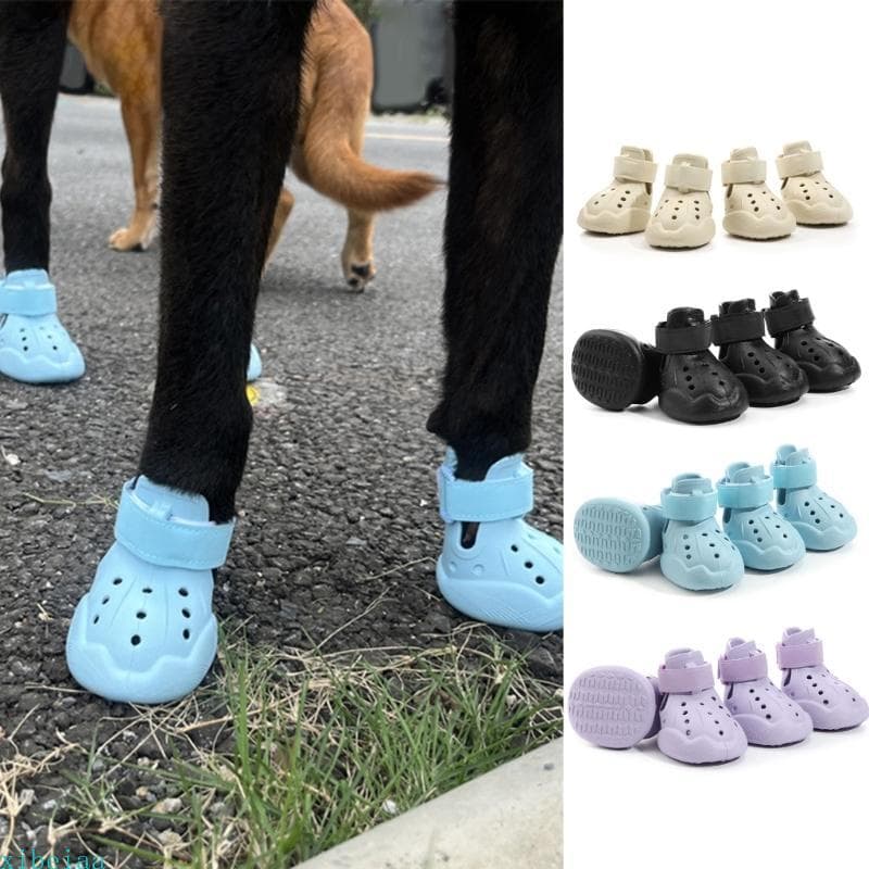 Sapatos De Cachorro xibeiaa Para Pavimento Quente Sapato Cães Médios Protetores De Patas De Bota