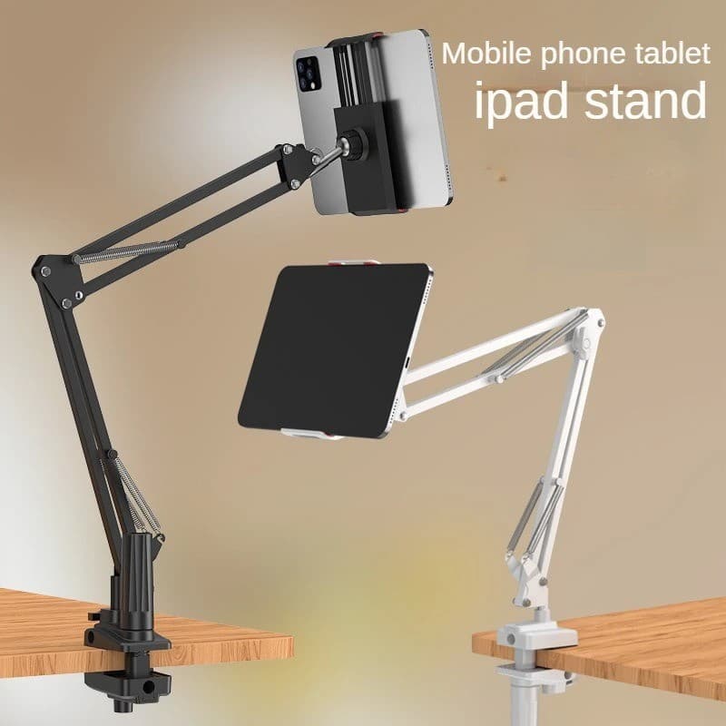 Suporte Para Telefone Tablet Cantilever Preguiçoso , Cabeceira Com Clipe Ajustável E De Mesa , Universal Smartphone iPad