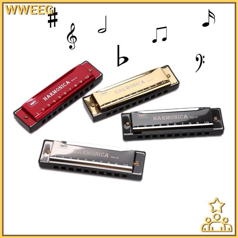 enjoygood188 10 Buracos Gaita Boca Órgão Quebra-Cabeça Instrumento Musical Ensino Iniciante