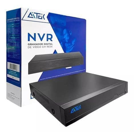 NVR 10 e 16 Canais 4K 5MP ONVIF H265 APP XMEYE SIGMA-N210/N216 AITEK