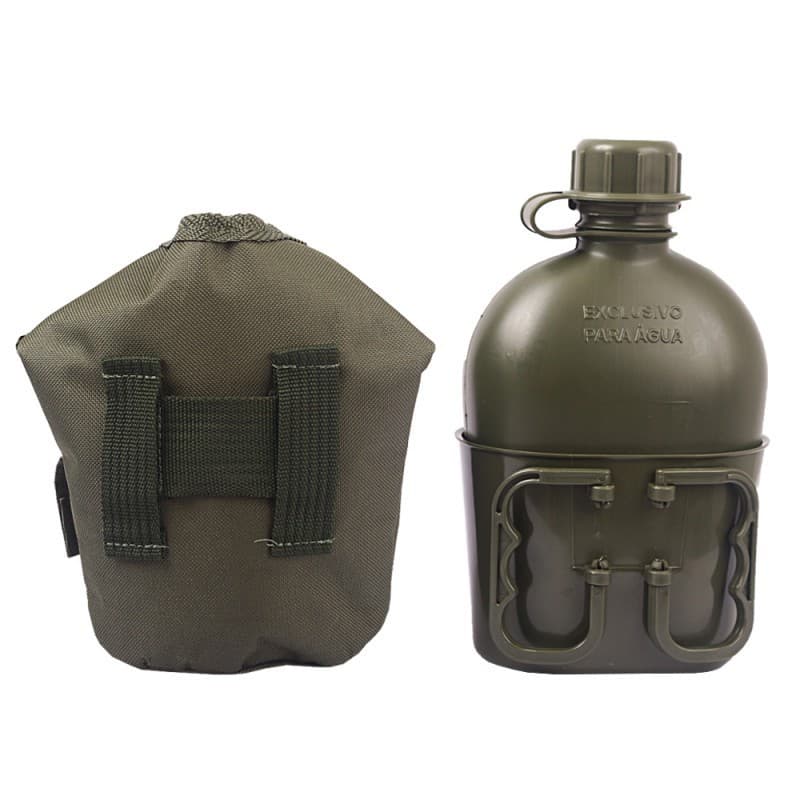 Kit River Cantil + Caneco para Cantil Polipropileno + Porta Cantil USA sem Presilha Verde